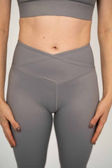 Crossover Leggings | Seal Crossover Leggings | Seal