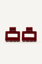 Mini Square 2er Set | Santa Red
