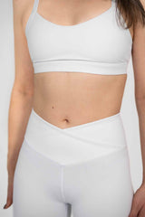 V-Back Top | White V-Back Top | White