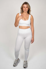 Core Leggings | White Core Leggings | White