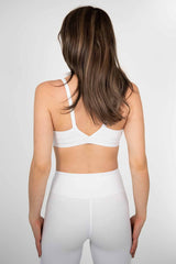 V-Back Top | White V-Back Top | White