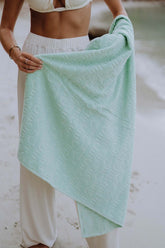 Beach Towel | Ocean Monogram