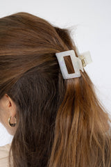 Haarklammer Square | Marble Haarklammer Square | Marble