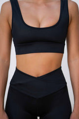 Cut-Out Top | Black Cut-Out Top | Black
