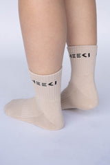 Socken | 3er Pack | Braun - Beige - Weiss Socken | 3er Pack | Braun - Beige - Weiss