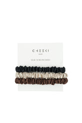 Silk Scrunchies 3er Set | Essentials