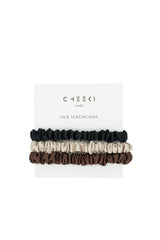 Silk Scrunchies 3er Set | Essentials Silk Scrunchies 3er Set | Essentials