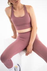 Faye Leggings | Dusty Pink Faye Leggings | Dusty Pink