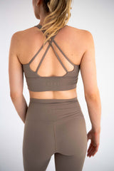 Faye Top | Greige Faye Top | Greige