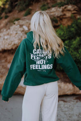 Hoodie | Catch Flights Not Feelings