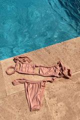 Cheeky Bikini Hose | Shiny Sand Cheeky Bikini Hose | Shiny Sand