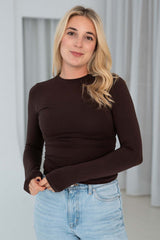 Long Sleeve T-Shirt | Coffee Long Sleeve T-Shirt | Coffee