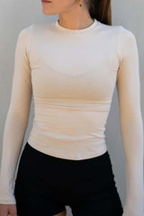 Long Sleeve T-Shirt | Sand Long Sleeve T-Shirt | Sand