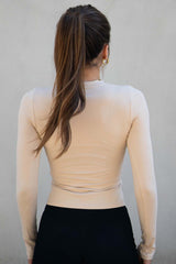 Long Sleeve T-Shirt | Sand Long Sleeve T-Shirt | Sand