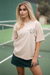 Oversized T-Shirt | Beige