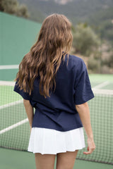 Oversized T-Shirt | Navy Blue Oversized T-Shirt | Navy Blue