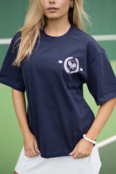 Oversized T-Shirt | Navy Blue