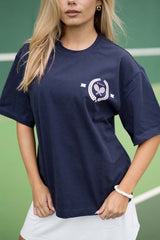 Oversized T-Shirt | Navy Blue Oversized T-Shirt | Navy Blue