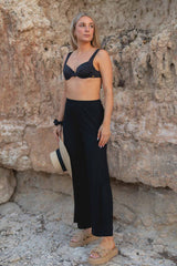 Palazzo Hose | Black Palazzo Hose | Black