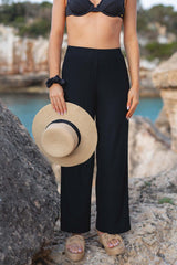 Palazzo Hose | Black Palazzo Hose | Black