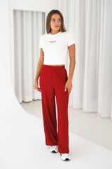 Ribbed Crop T-Shirt | Sweet Like Cherry Ribbed Crop T-Shirt | Sweet Like Cherry