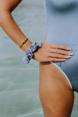 Scrunchie | Shiny Ocean Scrunchie | Shiny Ocean