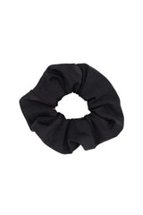 Scrunchie | Shiny Black Scrunchie | Shiny Black