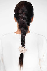 Midi Silk Scrunchie | Champagne Midi Silk Scrunchie | Champagne