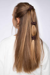 Silk Scrunchies 3er Set | Cocoa Silk Scrunchies 3er Set | Cocoa
