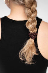 Silk Scrunchies 3er Set | Cocoa Silk Scrunchies 3er Set | Cocoa