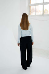 Straight Leg Hose | Black Straight Leg Hose | Black