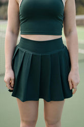 Tennis Skirt | Forest Green