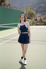 Tennis Skirt | Navy Blue Tennis Skirt | Navy Blue