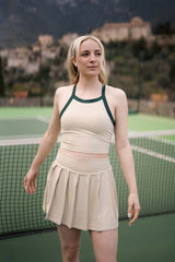 Tennis Top | Beige Tennis Top | Beige