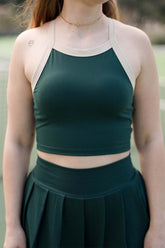 Tennis Top | Forest Green