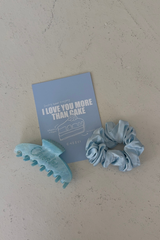Midi Silk Scrunchie | Birthday Cake