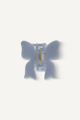 Bow Clip | Shiny Blue