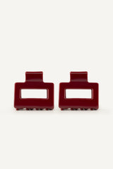 Mini Square 2er Set | Santa Red