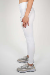 Crossover Leggings | White