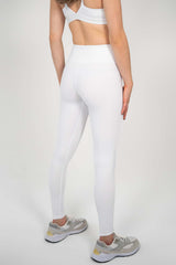 Crossover Leggings | White