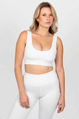 Cut-Out Top | White