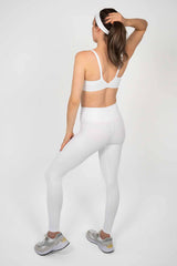 V-Back Top | White