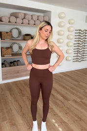 Essential Leggings | Chocolate Brown