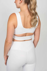 Cut-Out Top | White