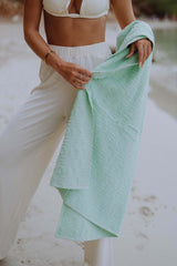 Beach Towel | Ocean Monogram