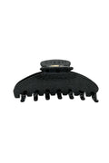 Statement Clip | Black Glitter