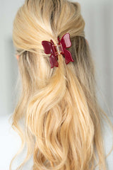 Bow Clip | Santa Red