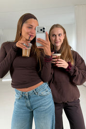Long Sleeve T-Shirt | Coffee