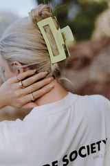 Haarklammer | Lime