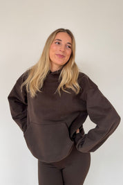 Hoodie | Dark Brown